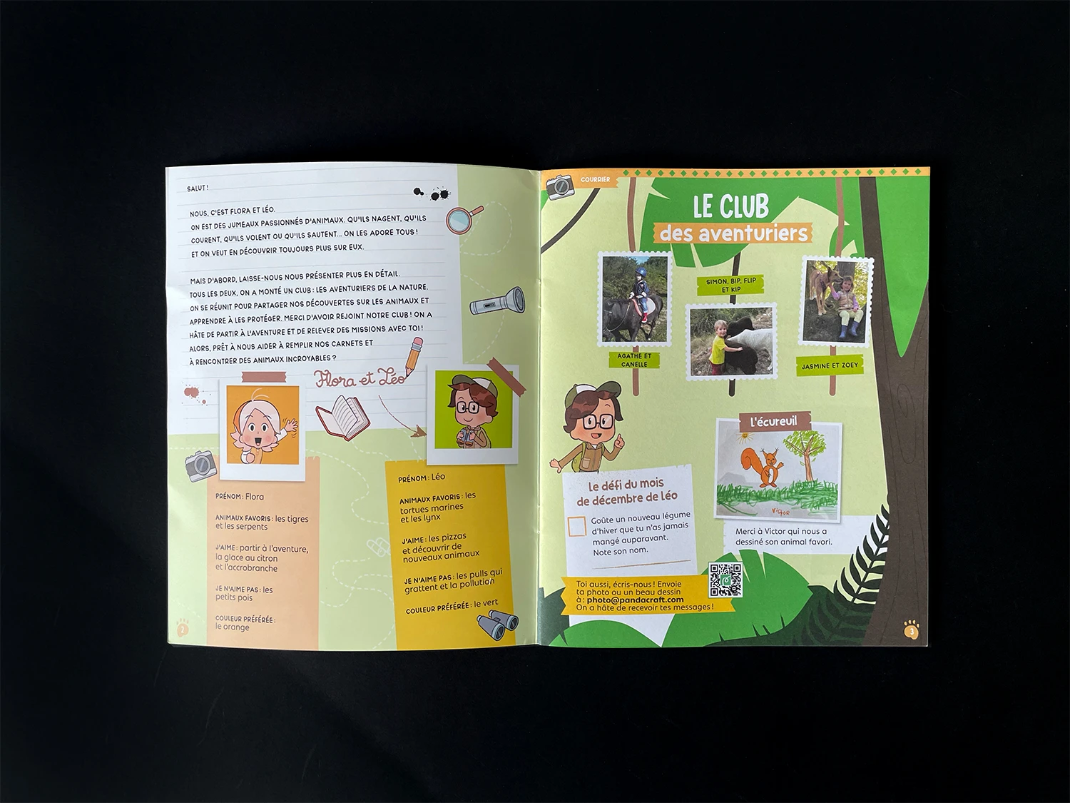 Pandacraft magazine aventuriers nature